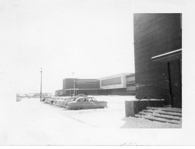 Annandale High Scool Gym Entrance 1958